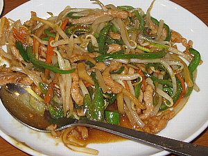 青椒肉絲 青椒肉絲