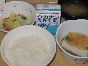 朝食 朝食