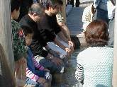 人気の足湯1