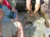 人気の足湯2