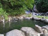 河原の露天風呂
