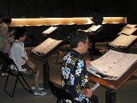展示の一部