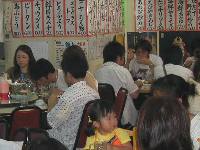 2階の食堂