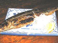 ニシンの塩焼き
