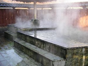 屋上の露天風呂