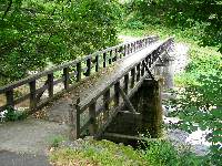 石湯に向かう橋 石湯に向かう橋
