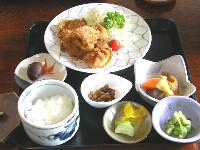 鶏唐揚げ定食 鶏唐揚げ定食