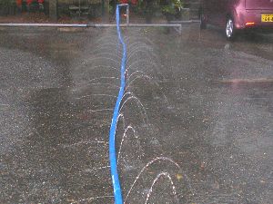 境内の融雪施設 境内の融雪施設