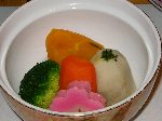 野菜の炊合 野菜の炊合