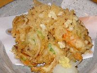 海老の掻きあげ 海老の掻きあげ