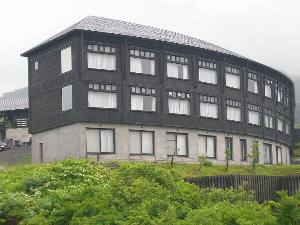 客室側から見た栗駒山荘 客室側から見た栗駒山荘