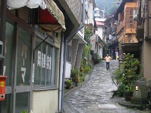 湯平温泉温泉街2 湯平温泉温泉街2