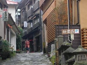 湯平温泉温泉街3 湯平温泉温泉街3
