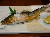 鮎の塩焼き 鮎の塩焼き
