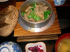 舞茸の釜飯 舞茸の釜飯