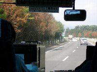 東北道ははや紅葉 東北道ははや紅葉