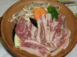 肥後牛の陶板焼 肥後牛の陶板焼