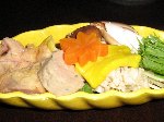 地鶏のキノコ鍋 地鶏のキノコ鍋