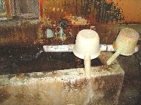 内湯の上がり湯 内湯の上がり湯