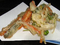 精進揚げと掻揚げ 精進揚げと掻揚げ