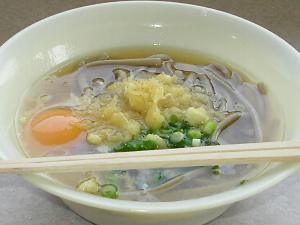 月見そば 月見そば