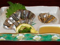 きびなごの刺身 きびなごの刺身