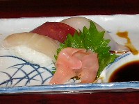 にぎり寿司三貫 にぎり寿司三貫