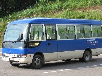 鶴の湯の送迎バス 鶴の湯の送迎バス