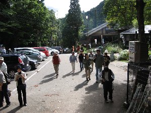 苗名滝駐車場付近 苗名滝駐車場付近