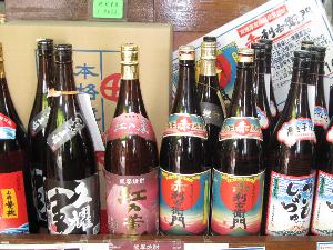 焼酎の銘柄が多い2 焼酎の銘柄が多い2