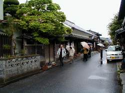 宇和町の街並み
