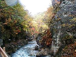 鳴子峡・遊歩道
