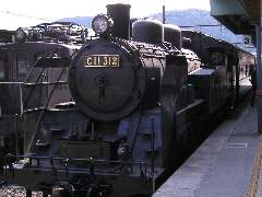 千頭駅のSL1