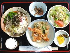 ランチ・うーめんとミニ天丼