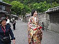 土産物屋と観光客
