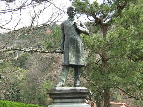 田辺朔�ｶ博士の銅像