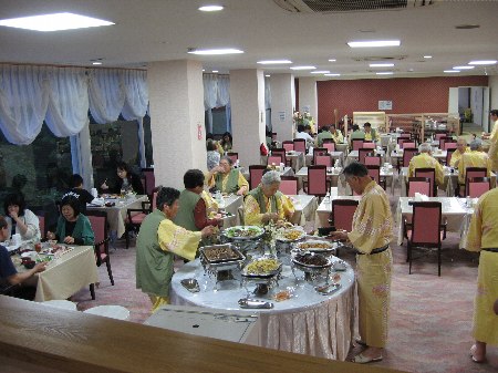 伊東園ホテル稲取の食堂