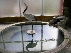 鶴の湯ホテル浴槽