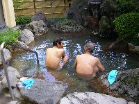 堀田温泉の露天風呂