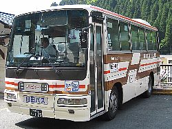 日田行きのバス