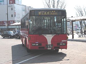菅平行き上田バス