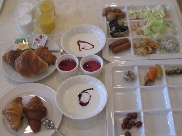 ホテル八田の朝食