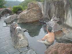 富士屋ホテルの露天風呂