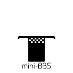 Here is mini-BBS.Please write something.