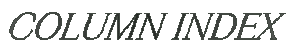 COLUMN INDEX