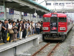 会津若松駅の快速列車