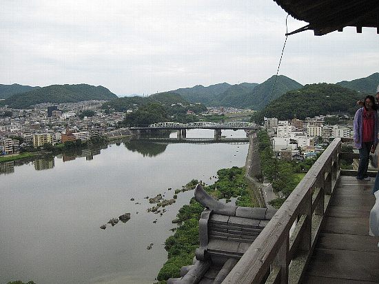 犬山城からの眺望