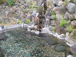 南山荘の露天風呂